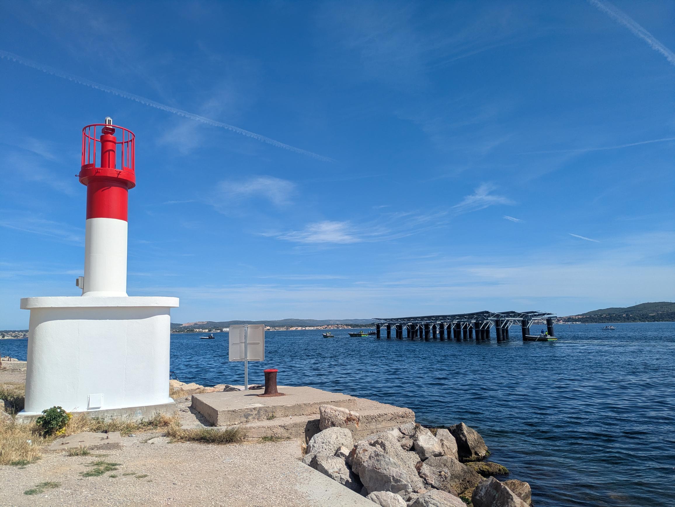 Remorquage SolarinThau Entree Etang